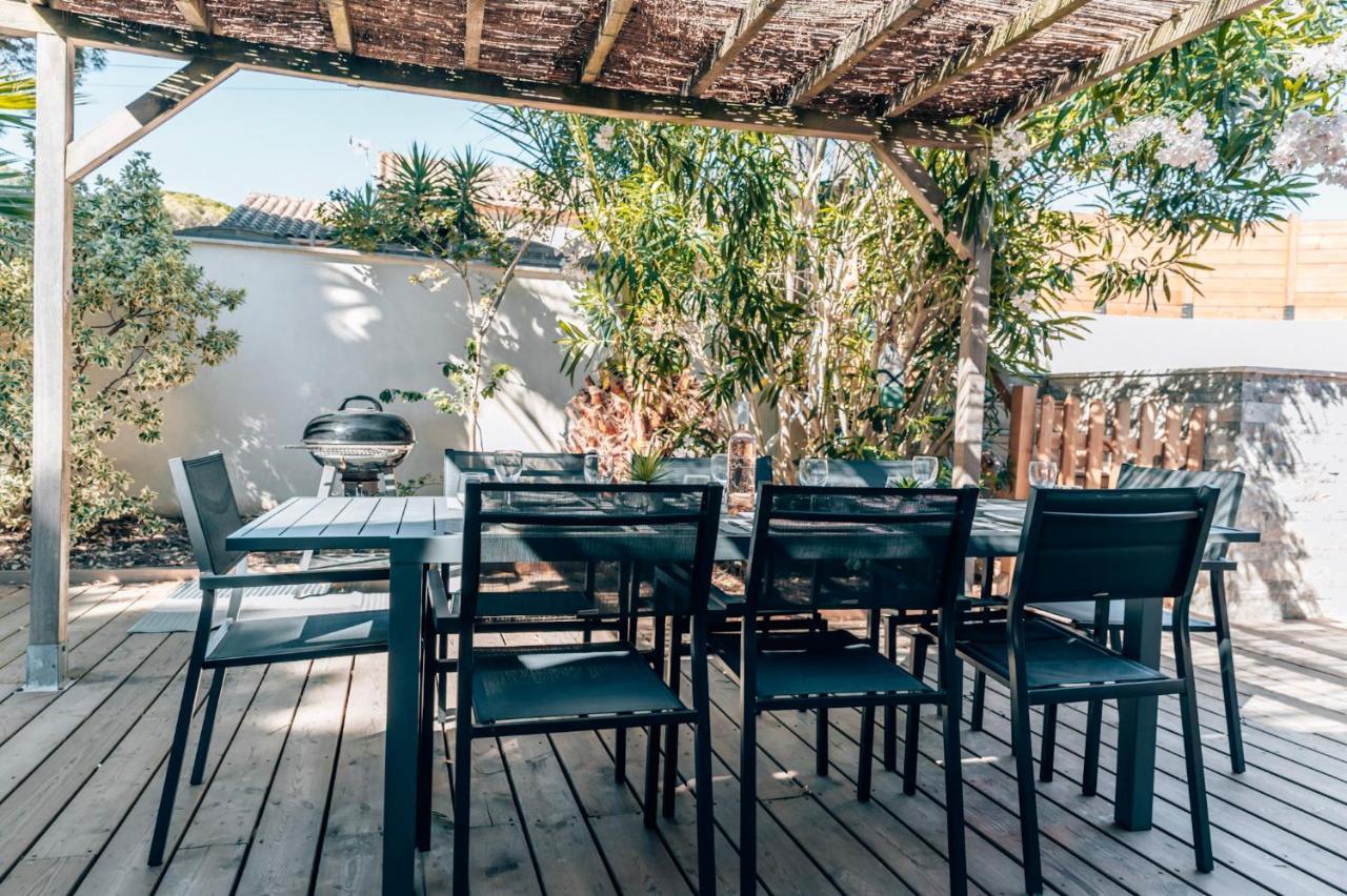 Maison Familiale Avec Piscine Privee, Plage A Pied, Frais Obligatoires A Regler A L'Arrivee, Linge 15E Par Pers & Menage 70E Par Sejour Voir Profil Mandatory Fees In Cash To Be Paid On Arrival Linen 15E Per Person 70E Housekeeping Per Stay Sainte-Maxime Zewnętrze zdjęcie