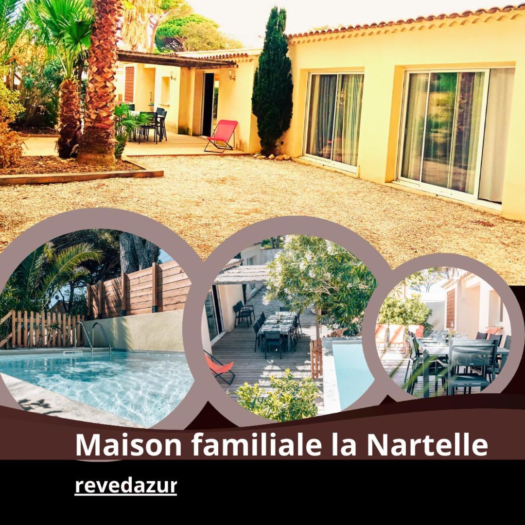 Maison Familiale Avec Piscine Privee, Plage A Pied, Frais Obligatoires A Regler A L'Arrivee, Linge 15E Par Pers & Menage 70E Par Sejour Voir Profil Mandatory Fees In Cash To Be Paid On Arrival Linen 15E Per Person 70E Housekeeping Per Stay Sainte-Maxime Zewnętrze zdjęcie